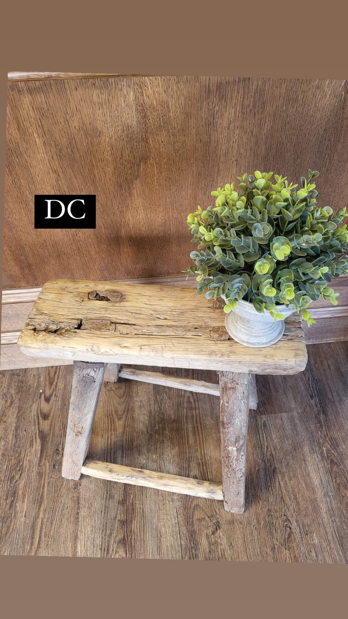 Rustic stools and deals benches