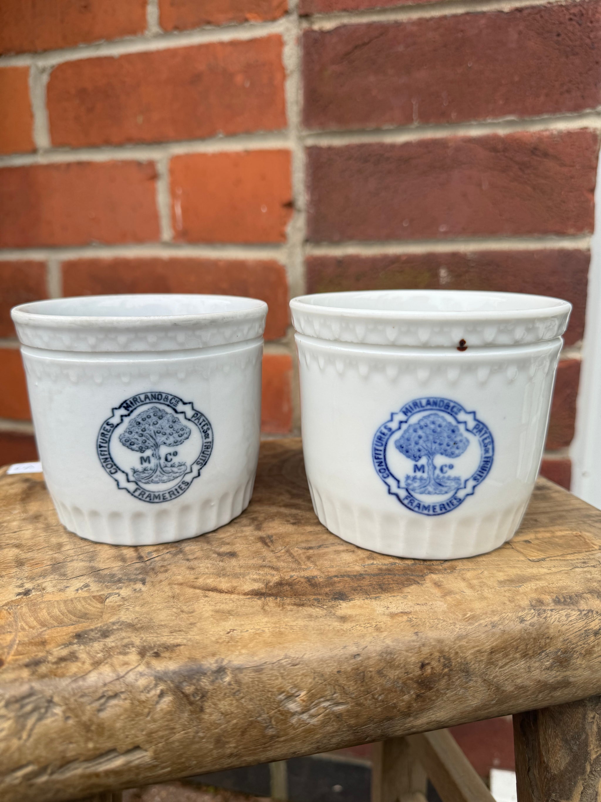 French Belgian Jam pots Mirland & Co - Gracie Jaynes